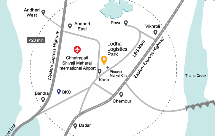 Lodha Logistics Park, Kurla - Location & Connectivity