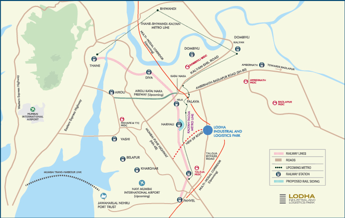 Lodha Industrial & Logistics Park - Green Digital Infrastructure Platform Lodha Industrial & Logistics Park - Warehousing Park